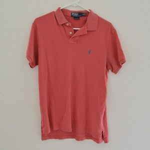 Men's Salmon Classic Fit Polo Shirt